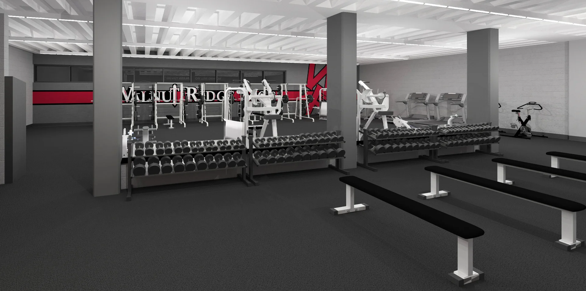 Walnut Ridge Wrestling and Weight Room Renovation — photo 4