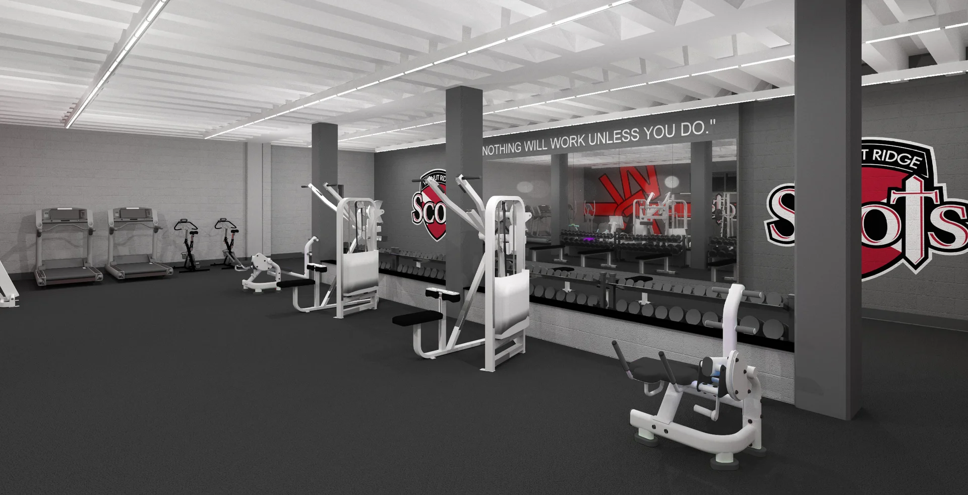 Walnut Ridge Wrestling and Weight Room Renovation — photo 3