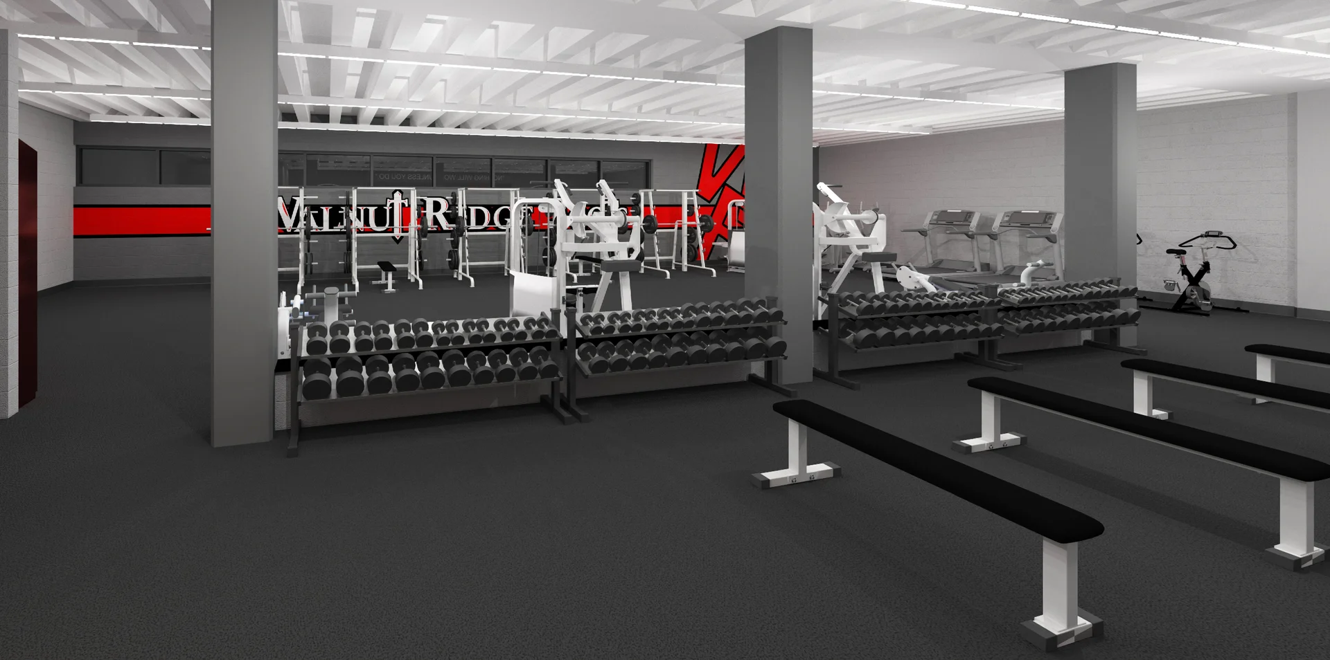 Walnut Ridge Wrestling and Weight Room Renovation — photo 2