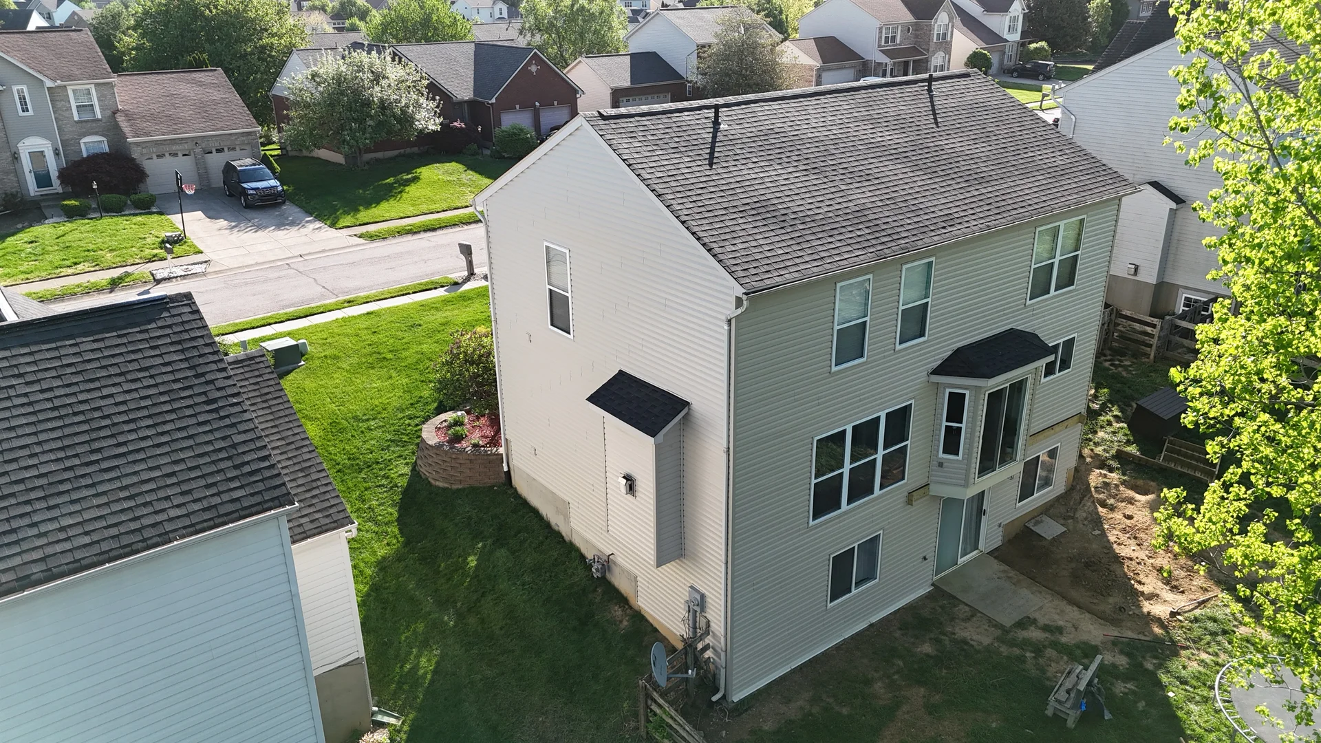 Hebron Sand Dutch Lap Siding Replacement — photo 1