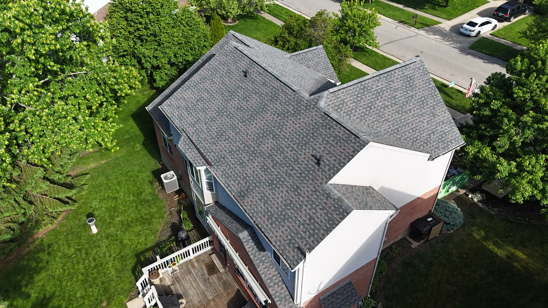 Hamilton GAF HDZ Williamsburg Slate Roof Upgrade — photo 2
