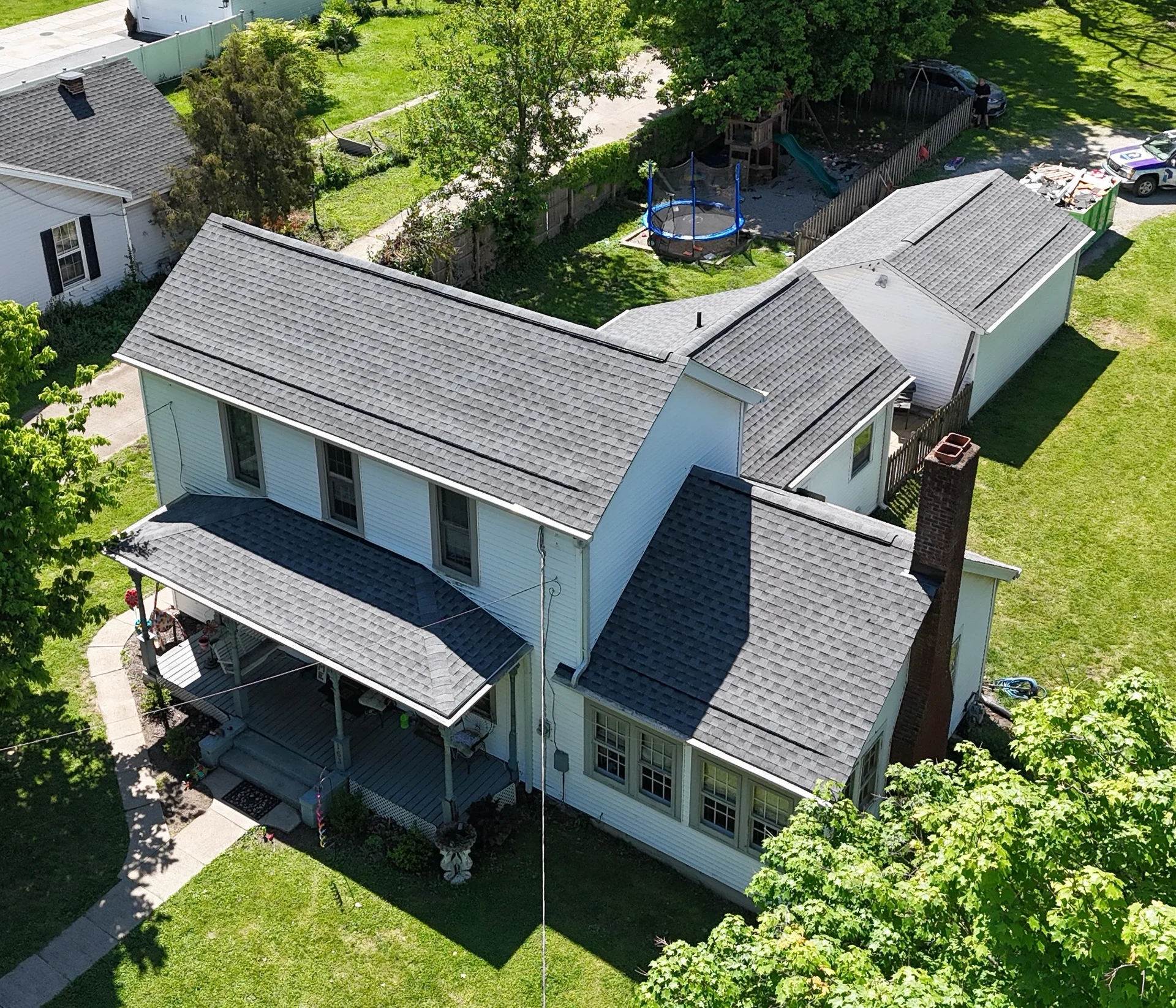 Maineville Roof Energy Upgrade with Deck Air Vents