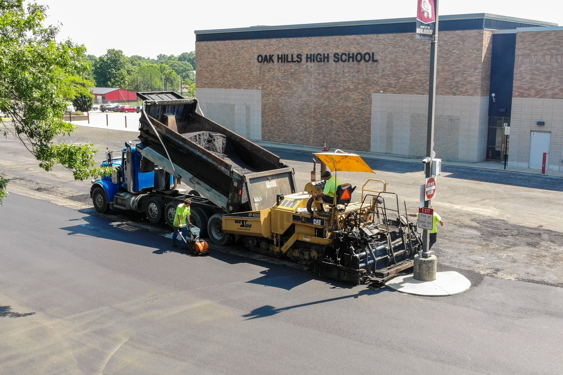 Oak Hills School District Paving — photo 1