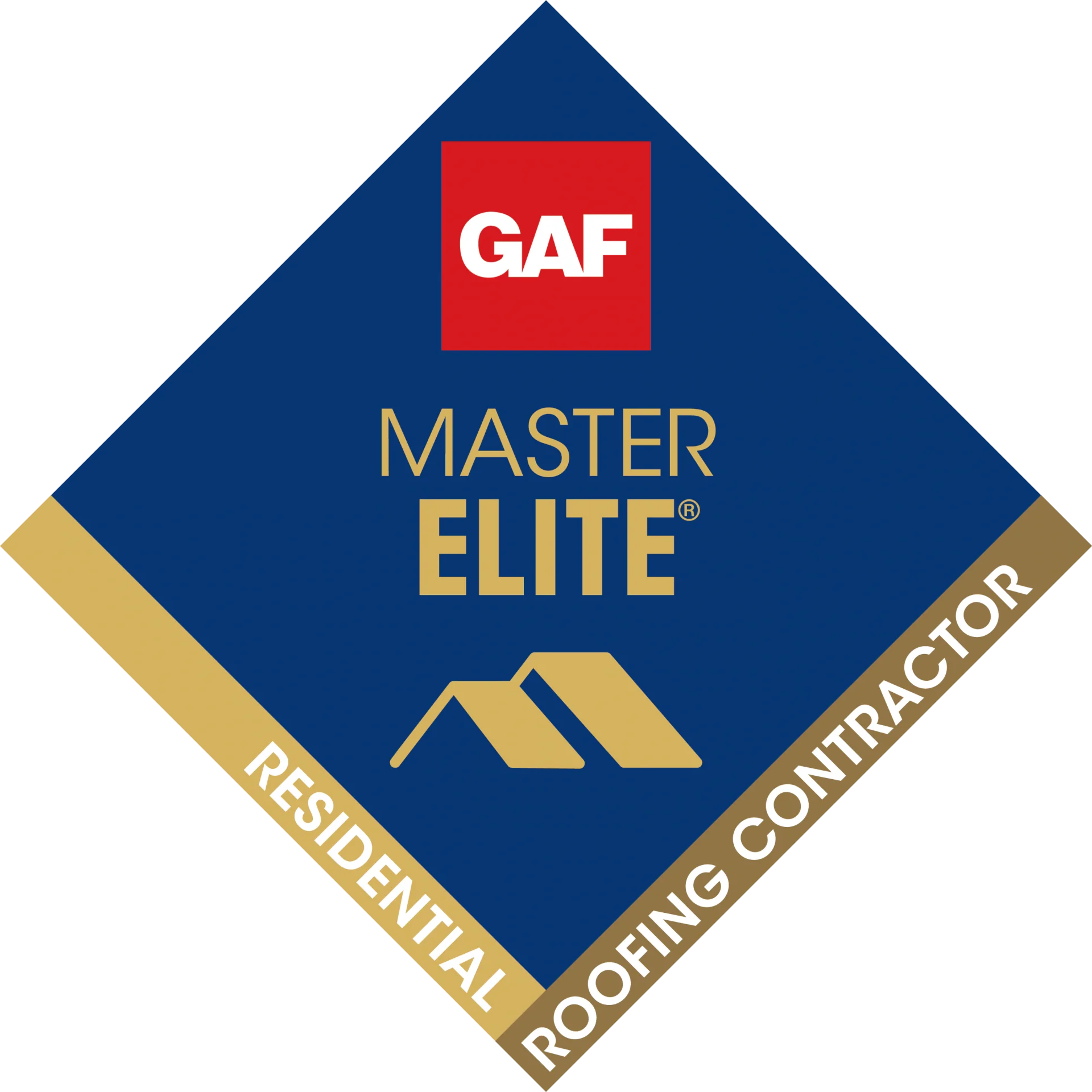 GAF Master Elite is the highest professional certification given by North America's largest roofing manufacturer, and it is held by only about 2% of roofers nationwide..
