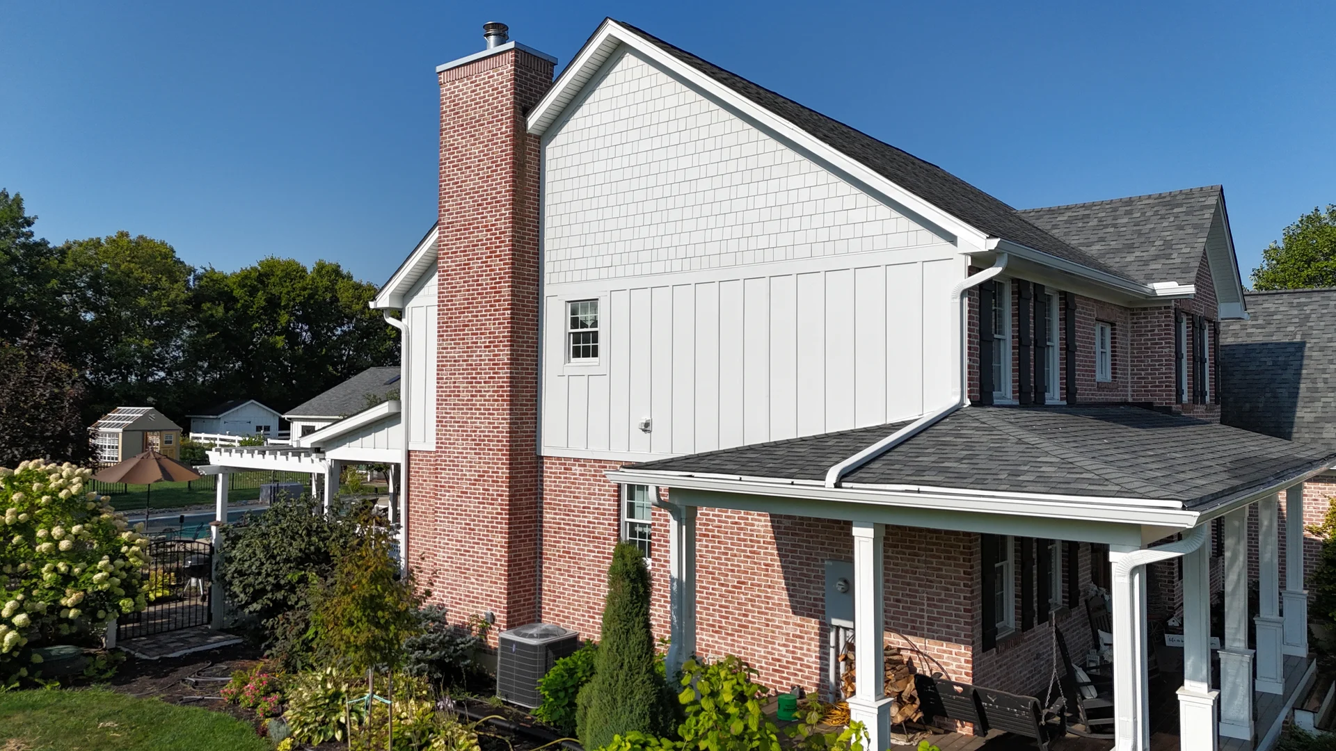 James Hardie Board & Batten Siding Transformation – Liberty Township, OH — photo 1