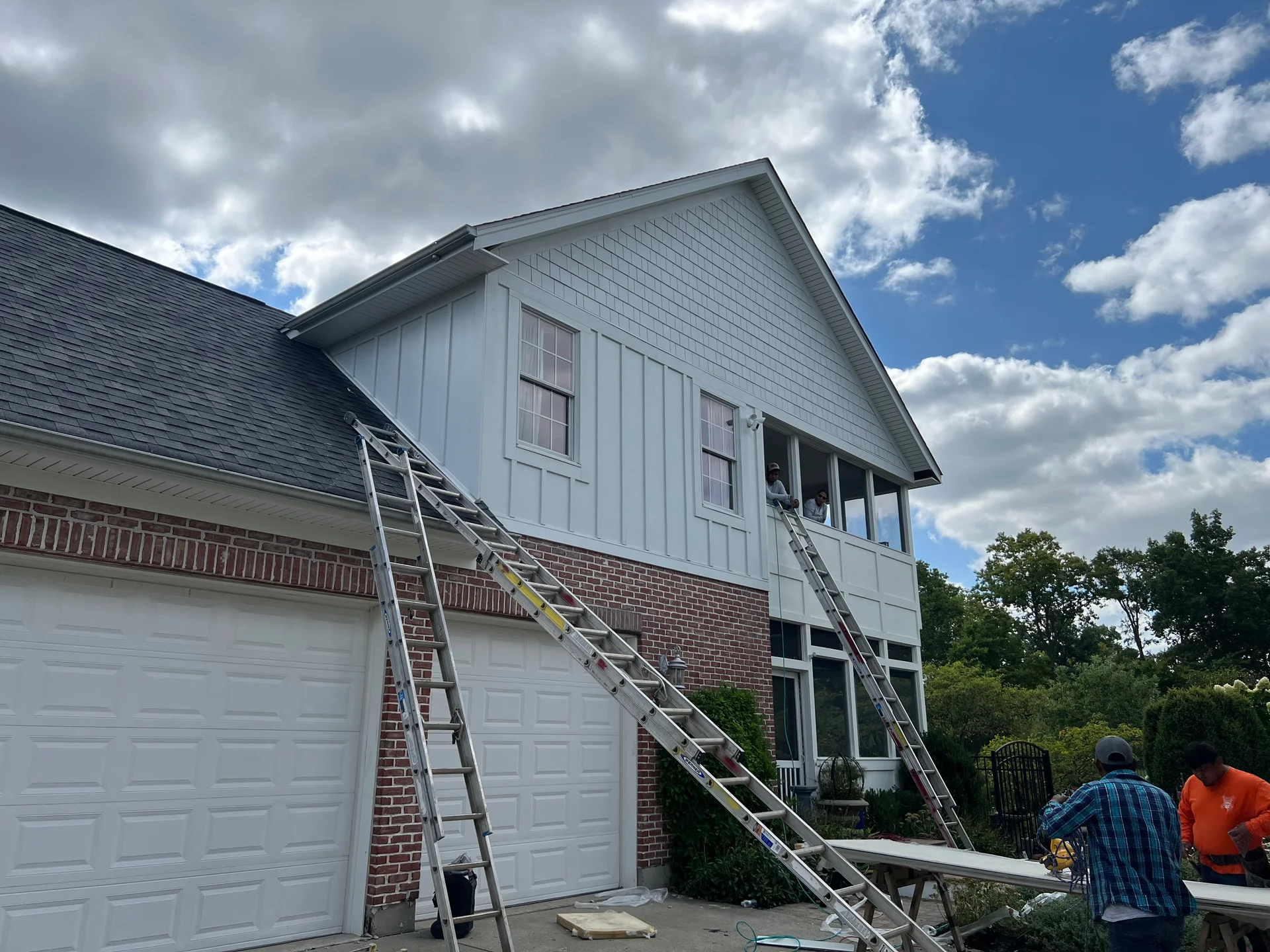 James Hardie Board & Batten Siding Transformation – Liberty Township, OH — photo 2